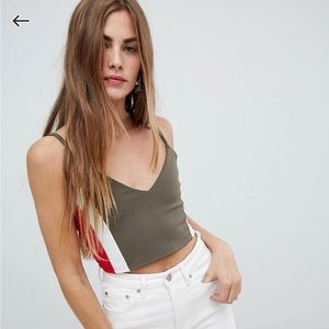 New Look Side Stripe Cami